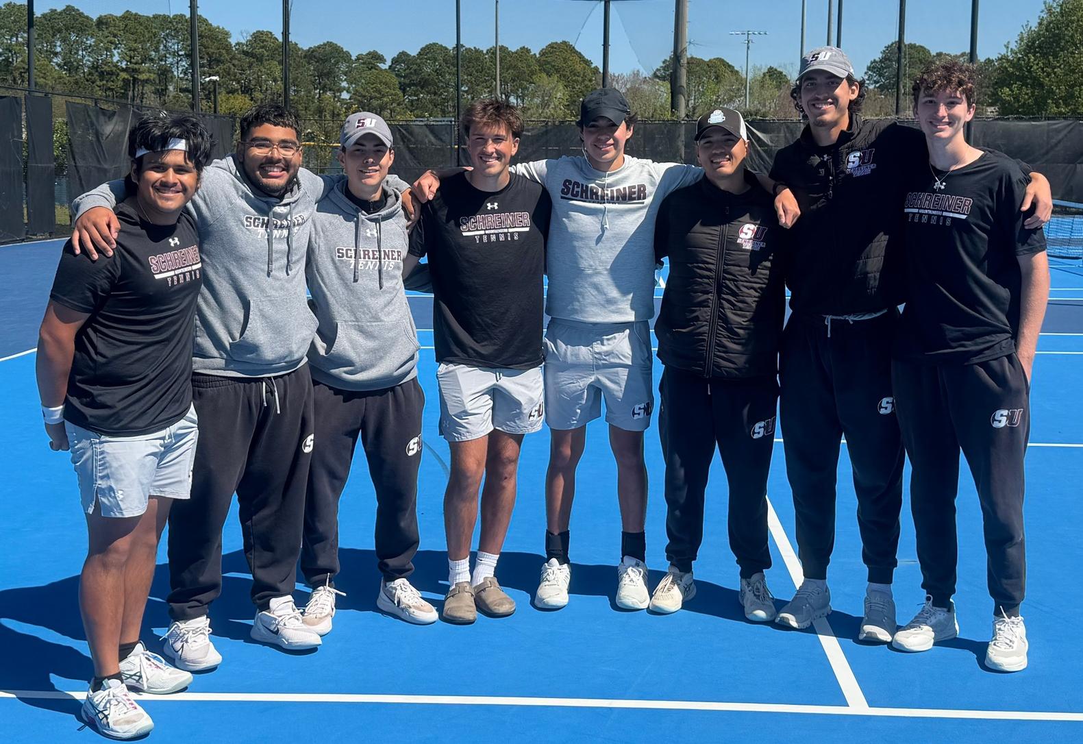 Men's Tennis Goes 1-2 In South Carolina